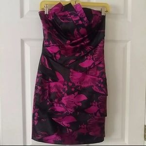 Strapless BCX mini dress